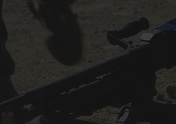 Marines train during Advanced Machine Gun Course