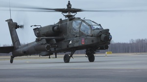 Apaches arrive at Saber Strike