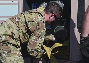 Fire and Medical Airmen collaborate on exercises