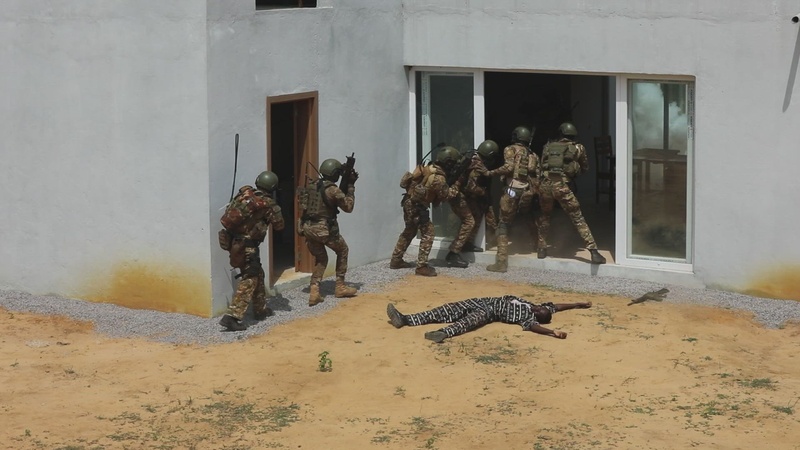 Côte d'Ivoire  Special Forces simulated hotel raid