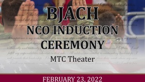 Bayne-Jones Army Community Hospital NCO Induction February 2022