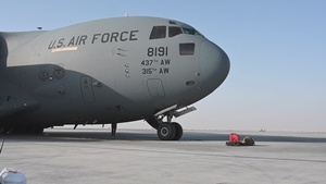 816th EAS resupplies forward operating base