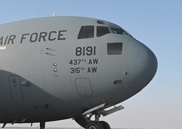 816th EAS resupplies forward operating base