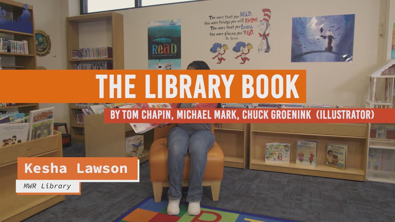 DVIDS - Video - “The Library Book” read by Kesha Lawson