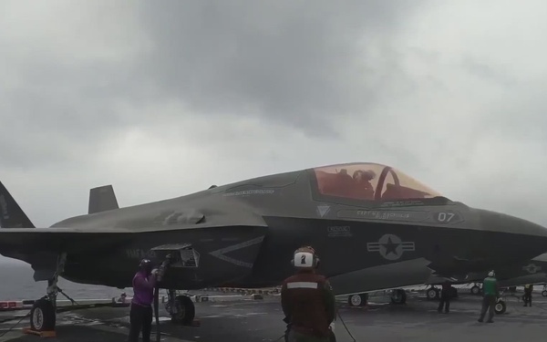 Exercise Noble Fusion USS America F-35B Operations