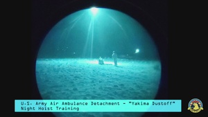 USAAAD Night Hoist Training