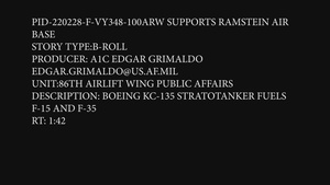 100th ARW supports Eastern European Ops B-Roll