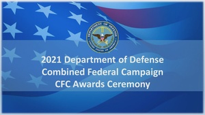 2021 DOD Combined Federal Campaign CFC Awards Ceremony