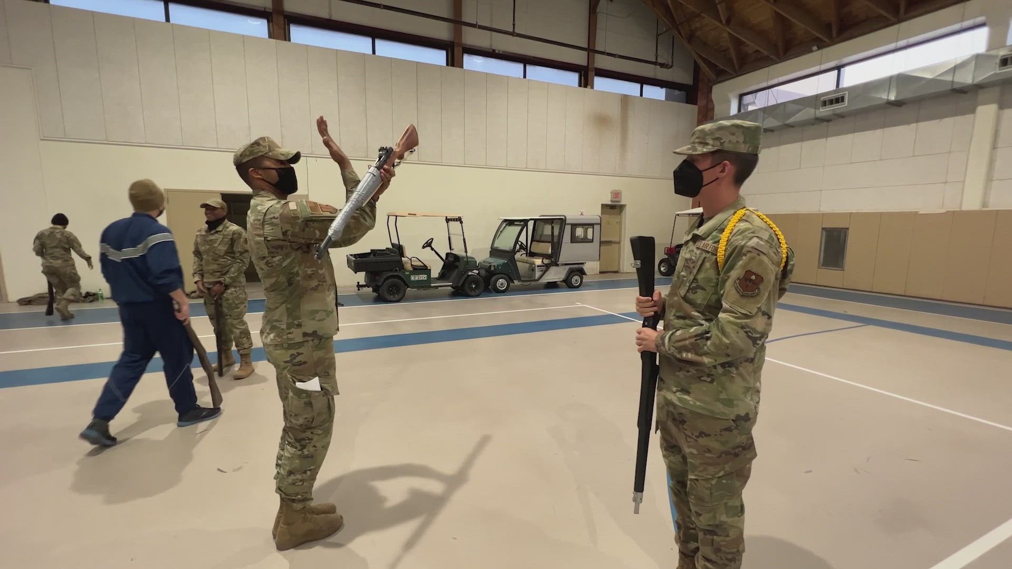 The 17th Training Group drill team is preparing to compete in this weekend’s ‘Drill Down’ at JBSA-Lackland.  They will go head to head with other teams across Air Education and Training Command.  Best of luck to all the teams!