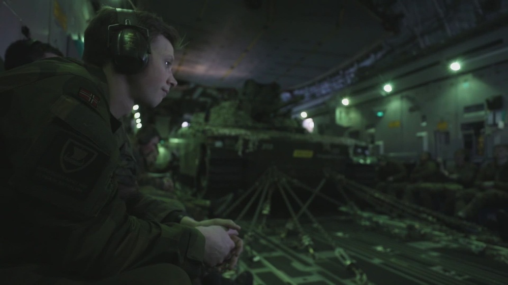 DVIDS Video Norwegian troops and equipment bolster eFP Battlegroup