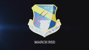 128th Air Refueling Wing March 2022 RSD Message