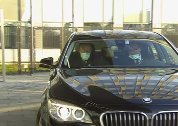 Norwegian Minister of Foreign Affairs arrives at NATO HQ for the meeting of NATO Foreign Affairs Ministers