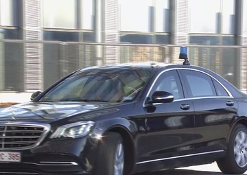 US Secretary of State arrives at NATO HQ for the meeting of NATO Foreign Affairs Ministers