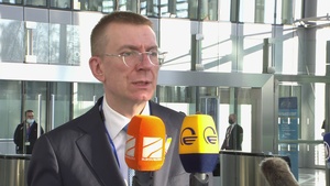 Doorstep statement by the Latvian Minister of Foreign Affairs at the meeting of NATO Foreign Affairs Ministers