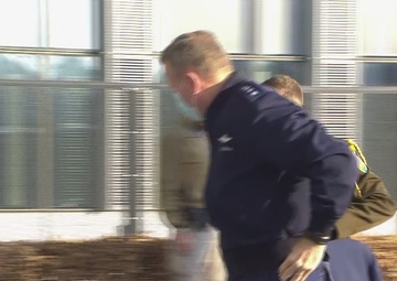 NATO Supreme Allied Commander, Europe (SACEUR) arrives at NATO HQ for the meeting of NATO Foreign Affairs Ministers