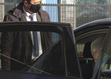 Slovak Minister of Foreign and European Affairs arrives at NATO HQ for the meeting of NATO Foreign Affairs Ministers