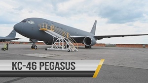 Tampa Bay AirFest 2022 static display aircraft - KC-46 Pegasus