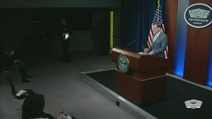 Pentagon Press Secretary Holds Briefing 