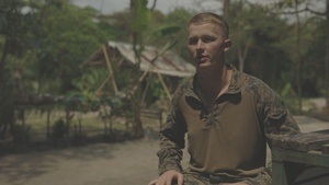 Cobra Gold 2022: Jungle Survival Training Interview (Cpl. Bradley Mitchell)