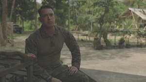 Cobra Gold 2022: Jungle Survival Training Interview (Pfc. Aaron Beltran)
