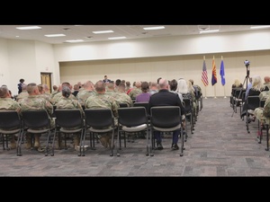 AZNG Senior Enlisted Advisor Change of Command