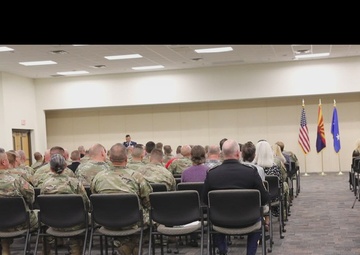 AZNG Senior Enlisted Advisor Change of Command
