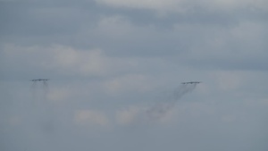B-52's low pass flyover Grafenwoehr