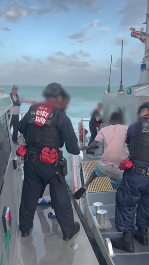 Coast Guard, Customs and Border Protection, partner agencies respond to Haitian migration venture off Florida's coast