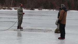 CWOC class 22-05 student completes cold-water immersion training at Fort McCoy, Part II