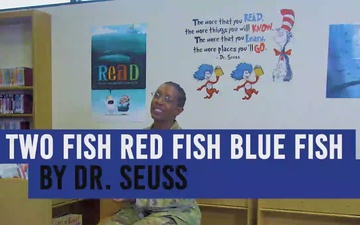 &quot;One Fish Two Fish Red Fish Blue Fish&quot; read by COL Valeria Johnson
