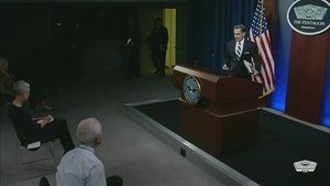 Pentagon Press Secretary Holds Briefing