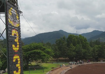 Indonesia and U.S. Army Rappel