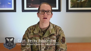 AFGSC Hosts Women's Leadership Symposium 2022: Captain Buckmiller