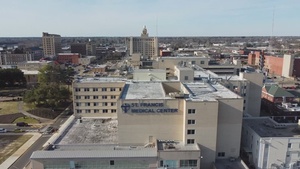 U.S. Air Force medical teams at St. Francis Medical Center reaches the end of mission