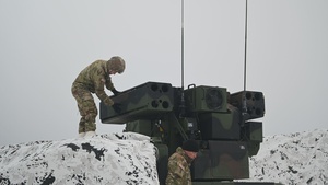 265th ADA combats cold to assemble Avenger