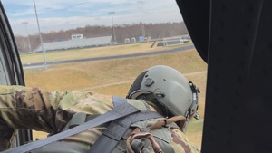 MDARNG Displays Aircraft for Huntingtown High Cadets