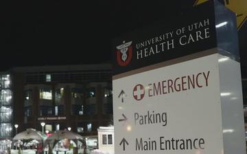 Navy doctor supports University of Utah Hospital