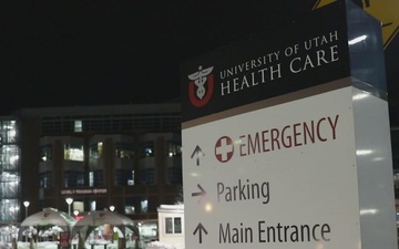 Navy doctor supports University of Utah Hospital