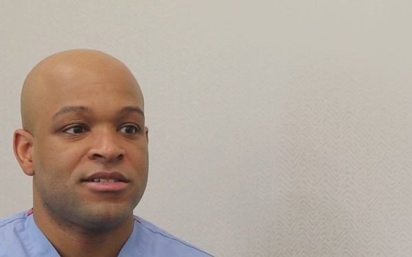 Petty Officer 2nd Class Sebastien Fontanges discusses his role supporting the University of Utah Hospital