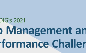 2021 Top Management &amp; Performance Challenges Facing HHS
