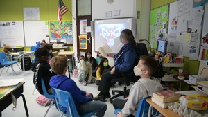 Read Across America at the Grafenwoehr Elementary School (B-Roll)