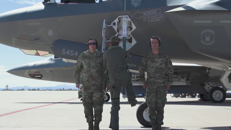 F-35A Demonstration Team 2022 B-Roll Package