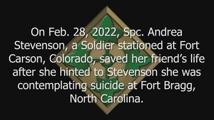 SPC. Stevenson's Story