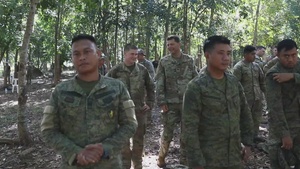 Salaknib 2022 One Rope Bridge B-Roll Jungle Operations Training Course
