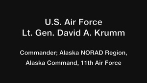 Lt. Gen. David A. Krumm Interview - Exercise ARCTIC EDGE 2022