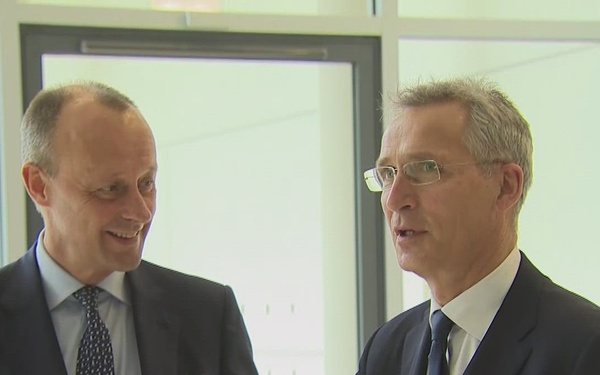 NATO Secretary General meets with German Opposition Leader
