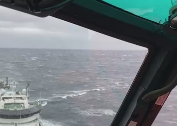 Coast Guard medevacs injured man from fish processor near Dutch Harbor, Alaska