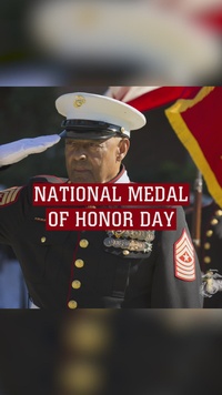 Marine Minute: National Medal of Honor Day  (Social Media Version)