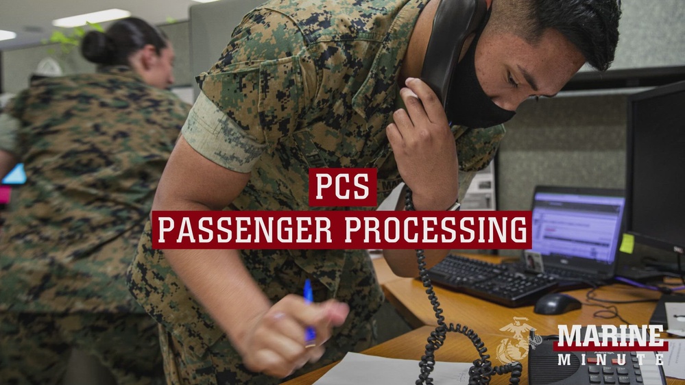 DVIDS - Video - Marine Minute: PCS Passenger Processing