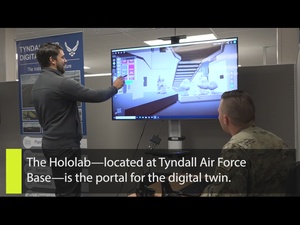 Hololab ‘spotlight’ video — Tyndall Air Force Base (WITH ON-SCREEN TEXT BOXES)